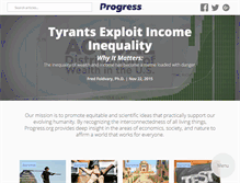 Tablet Screenshot of progress.org