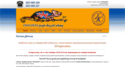 Desktop Screenshot of progress.net.pl