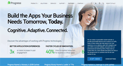 Desktop Screenshot of progress.com